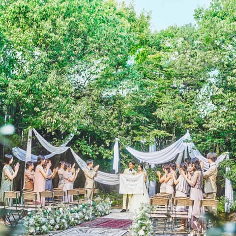 ティアラ ザ ガーデンハウス|岡山の結婚式場|プライベートガーデン付き一軒家貸切邸宅で寛ぎW