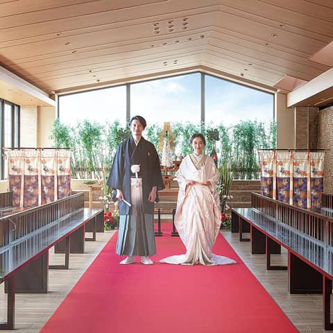【本格神社仏閣挙式プラン】京都で憧れの和婚が叶う