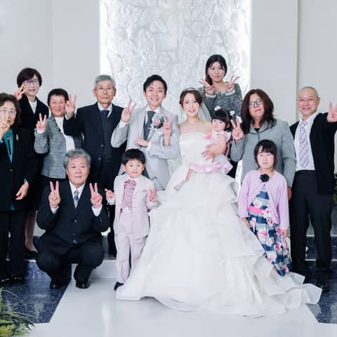 ファミリーフォト*お二人&家族の写真で思い出を