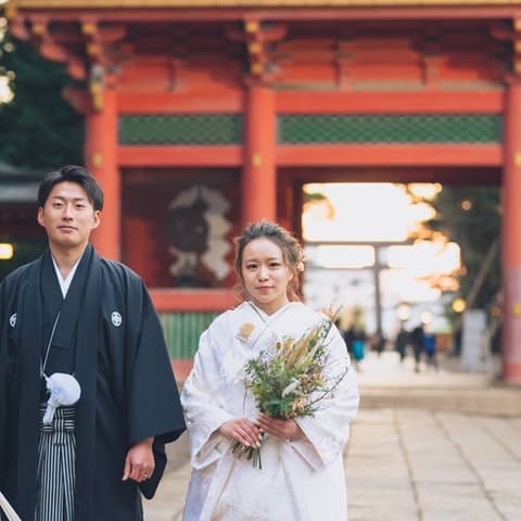 人気和婚♪日本らしく叶える神社挙式(20名/42万〜)