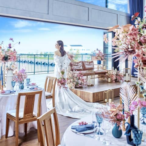 NEEDSみなとみらい VERANDA by T&G WEDDING(旧 ベイサイド迎賓館ベランダ)