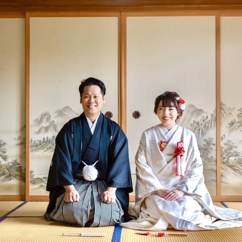 【自宅で和装フォトウエディング】