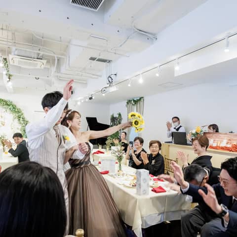 お料理重視の方必見!!フルコースでゲストをおもてなしの満足プラン