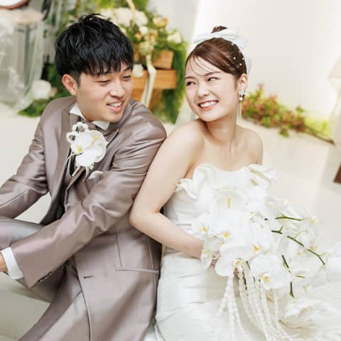 【少人数ご祝儀制プラン】20名¥631,700‐でお色直しもできる♥