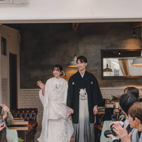pecorino【2部制】家族と友人、ふたつの時間を大切にする結婚式