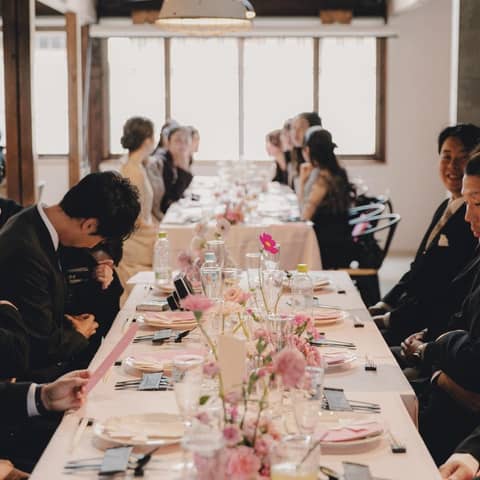 古民家カフェで会費制パーティープラン