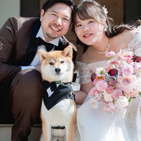 【ペット婚誕生!】アニマルウェディングプラン