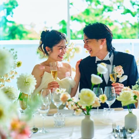 【6名/フォト+食事会】ウエディングフォトとご家族との食事会<衣裳込>