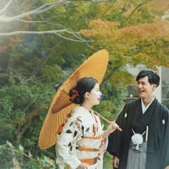 選べる和装と多彩なロケーションで、ふたりらしい和装フォトウェディング