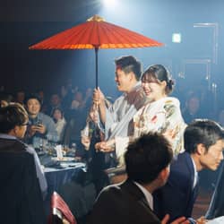 【公式】ガーデンベルズ宮崎 | 宮崎県宮崎市の結婚式場 番傘をもってご入場♪