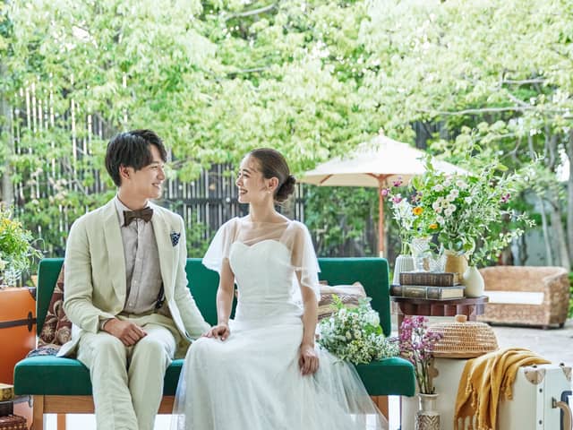 ティアラ ザ ガーデンハウス｜岡山の結婚式場｜プライベートガーデン付き一軒家貸切邸宅で寛ぎW