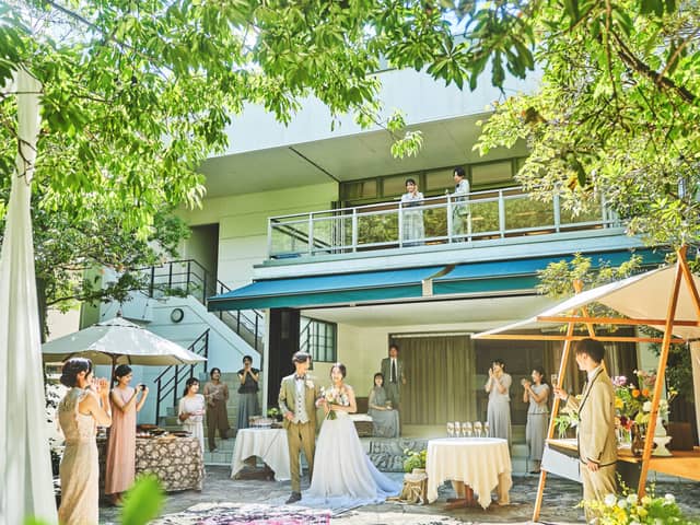 ティアラ ザ ガーデンハウス｜岡山の結婚式場｜プライベートガーデン付き一軒家貸切邸宅で寛ぎW