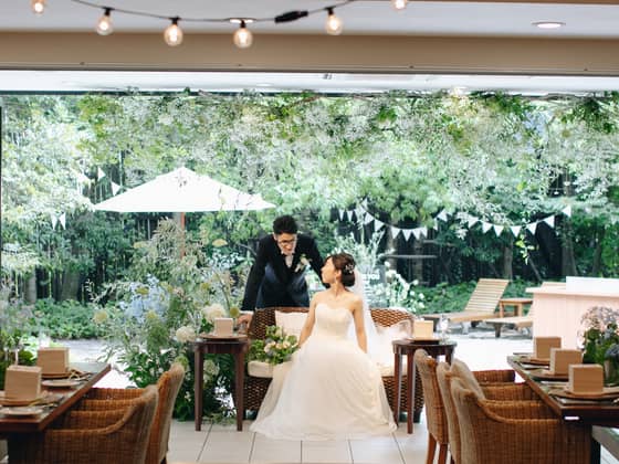 ティアラ ザ ガーデンハウス｜岡山の結婚式場｜プライベートガーデン付き一軒家貸切邸宅で寛ぎW