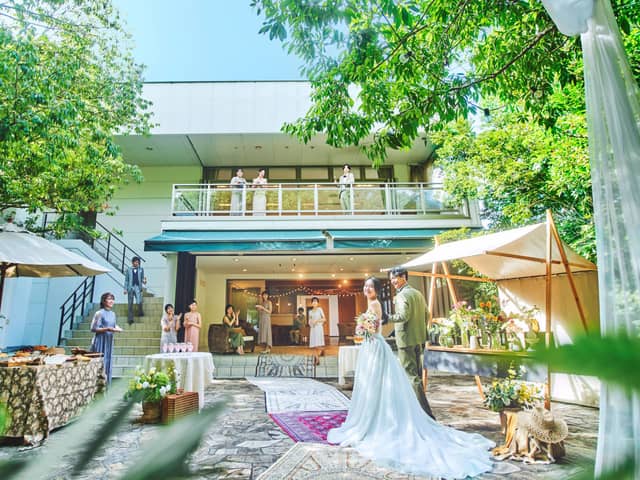 ティアラ ザ ガーデンハウス｜岡山の結婚式場｜プライベートガーデン付き一軒家貸切邸宅で寛ぎW