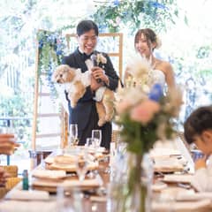 ペットと一緒に結婚式プラン｜〜26年3月末迄【最大51万円優待】