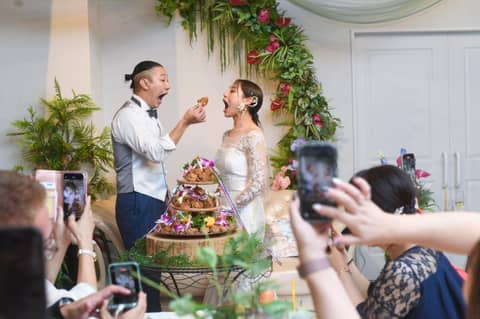 【少人数会費制プラン】ゲスト20名￥327,400-で結婚式が叶う！