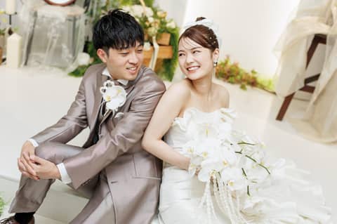 【少人数ご祝儀制プラン】20名￥631,700‐でお色直しもできる♥