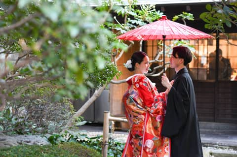 【和装フォトプラン￥88,000】約60着の中からお好きな衣裳が選べる